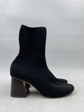 Céline Black Ballerina sock Ankle Boots W 7.5