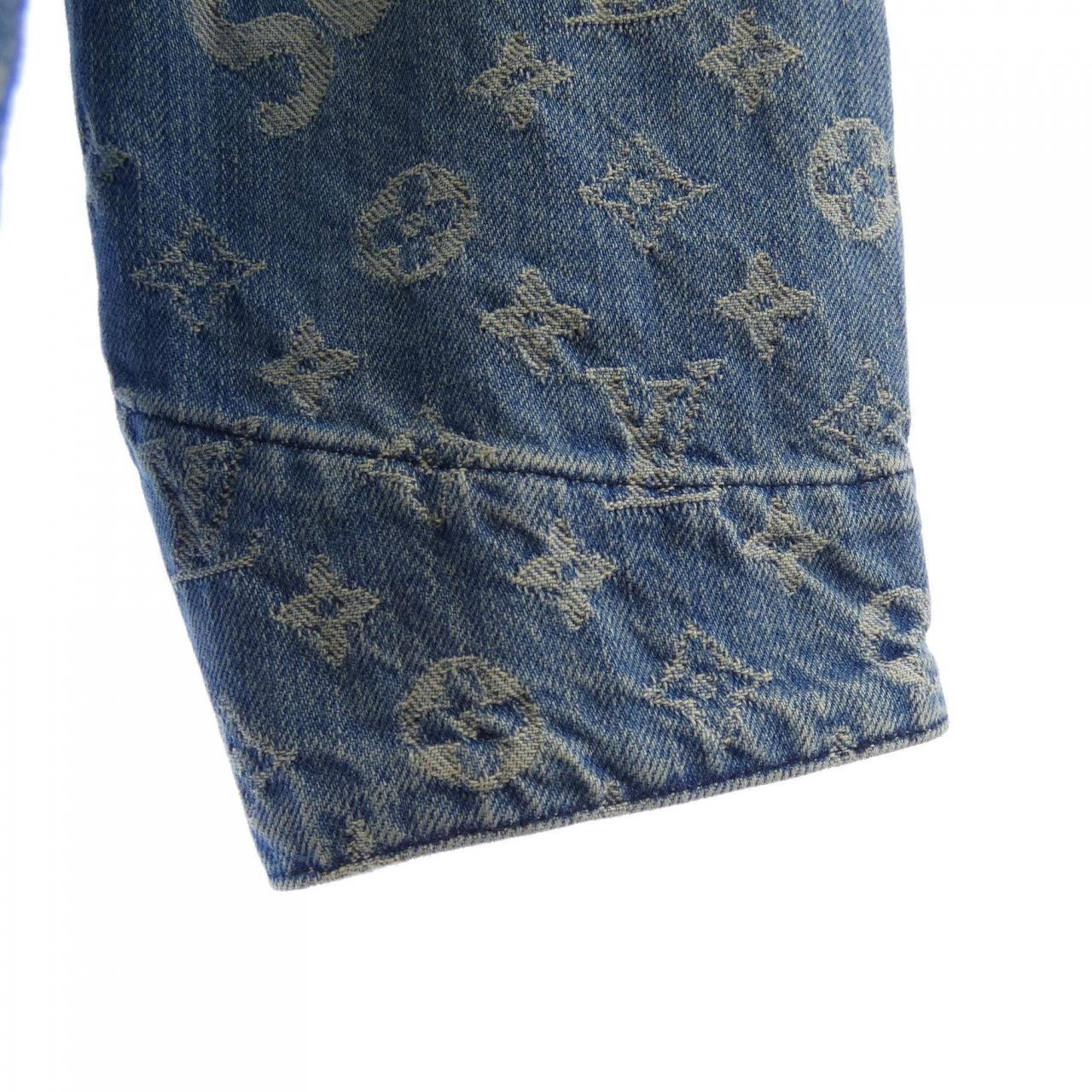 Authentic Louis Vuitton HDK91WALL Denim Jacket #230-000-571-4246 image 6