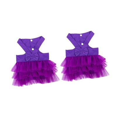 2-teiliges , Tutu-Shirt, atmungsaktives Haustierkostüm, Partykleidung mit