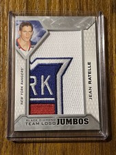 UD Black Diamond 2019/20 - Team Logo Jumbos - Jean Ratelle New York Rangers
