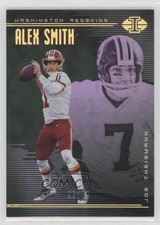 2018 Illusions Trophy Collection Green 95/99 Alex Smith Joe Theismann #56 1k1u