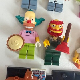 Lego The Simpsons Minifigures 71006 71006 10352 71005 Homer Marge Burns Krusty