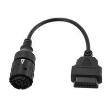 30cm 0,98ft 10-polig auf OBDII Diagnosekabel Motorrad OBD2 Adapter f�r BMW