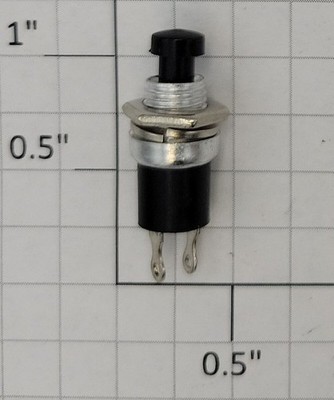 Kadee 164 HO Scale ''Quickie Switches'' Black SPST Momentary Push Button Switch