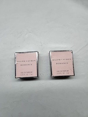 Two Ralph Lauren Romance Eau de Parfum 7ml. Travel Size