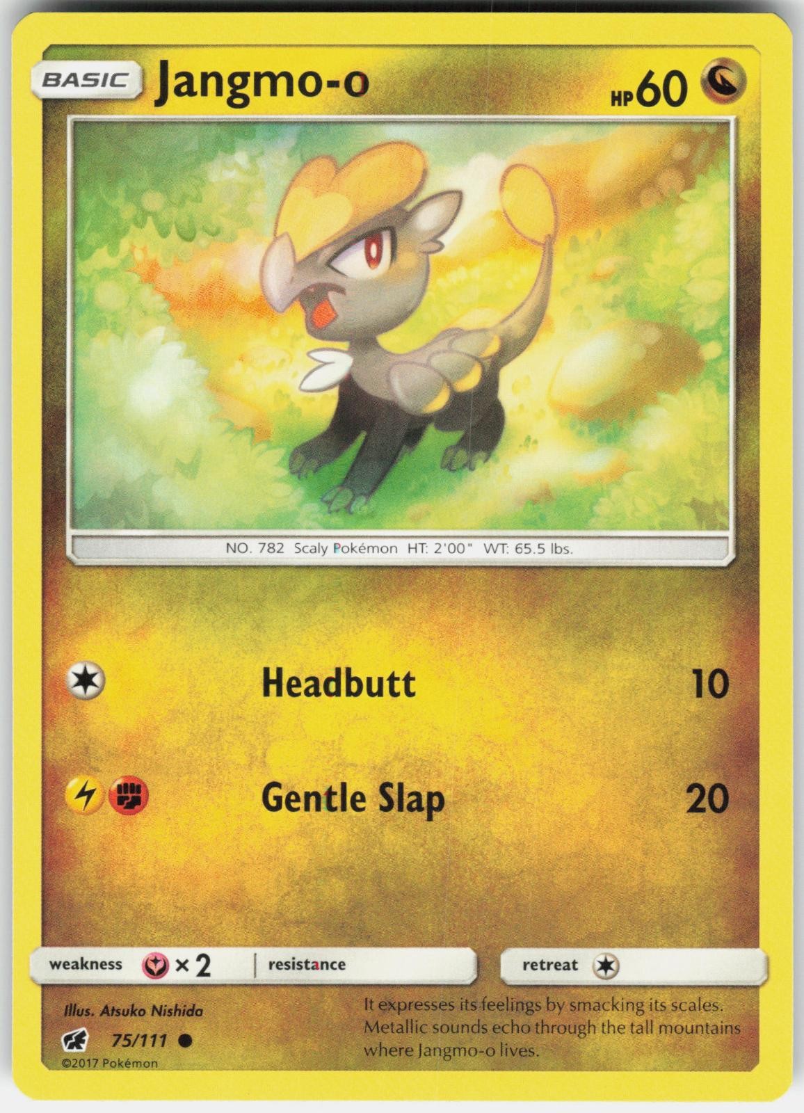 JANGMO-O 75/111 - POKEMON CRIMSON INVASION - HP COMMON