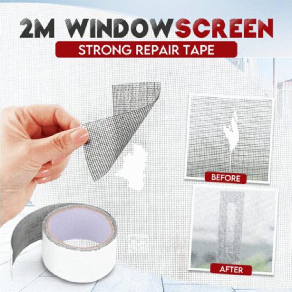 New Window Screen Repair Patch Tape Fiberglass Tape For Door Or Window Screen