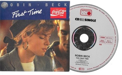 ROBIN BECK - first time - PAPERSLEEVE CD - 3 tracks