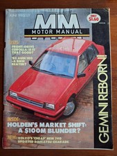 Motor Manual magazine, June 1985
