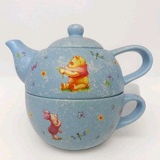 Disney Store Winnie The Pooh Tea Set Pooh & Piglet | Cup & Teapot Combo for One