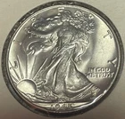 1945-P Liberty Walking Silver Half Dollar BU Lustrous Brilliant Uncirculated
