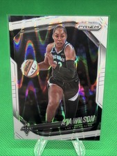 2025 WNBA Panini Prizm A'ja Wilson White Seismic Wave Prizm