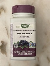 Nature s Way Bilberry Black Elder Extract 90 ...