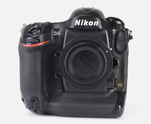 Nikon D4 Camera Body Shutter 120 K Boxed Battery & Charger