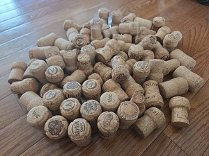 Lot 75 Natural Real Used Assorted Champagne Bottle Corks Winery Wedding Crafts
