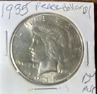 1935-P Better Date  Peace Dollar
