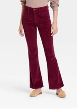 Universal Thread Corduroy High Rise Ankle Bootcut Pants size 4