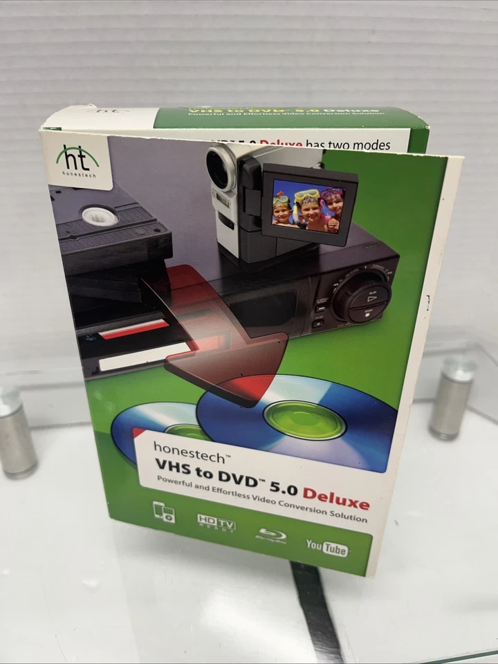 Honestech VHS to DVD 5 Deluxe Full Version for Windows New - Image 3 of 4