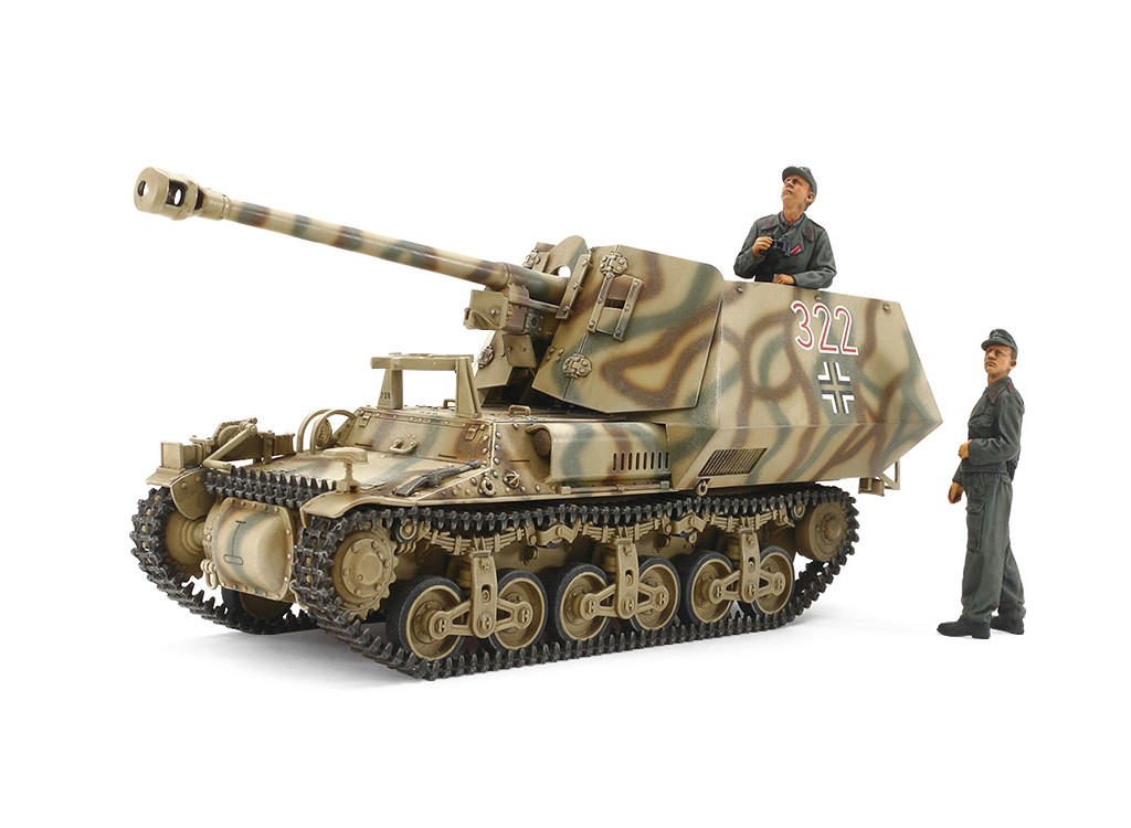 Tamiya 1:35 German Tank Destroyer Marder I Plastic Model Kit