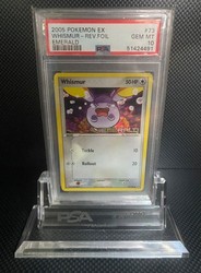 Whismur 73/106 EX Emerald Reverse Holo