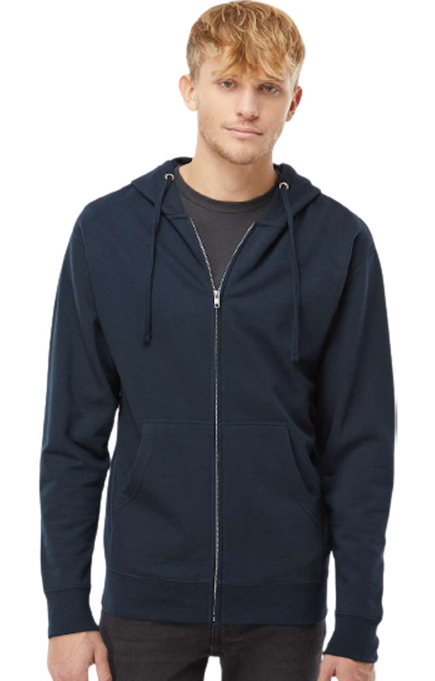 УНИВЕРСАЛЬНАЯ ТОЛСТОВКА AMERICAN LEGEND OUTFITTERS УНИСЕКС С КАПЮШОНОМ НА МОЛНИИ РАЗМЕР МУЖСКОЙ БОЛЬШОЙ - ТЕМНО-СИНИЙ 7590₽