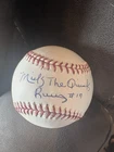 Mickey Rivers Signed Baseball JSA COA “Mick The Quick” Autograph Yankees