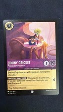 Jiminy Cricket - Pinocchio's Conscience 44/204 Rise of the Floodborn Lorcana NM