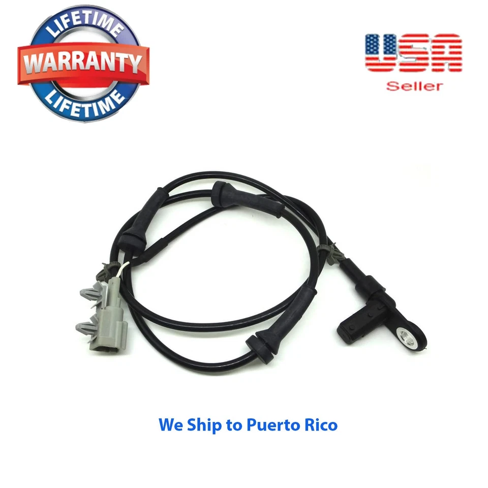 Juego de 2 ruedas ABS sensor de velocidad trasero izquierdo y derecho se adapta a: Nissan Quest 2004-2009 Foto 2 de 4