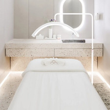 Half-moon Shaped Floor Fill Light LED Video Light Adjustable Brightness 36W