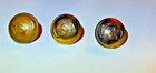 Collection of Three Original Confederate {CSA}  Uniform Buttons