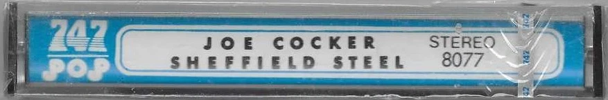 Joe Cocker Sheffield Steel (Cassette, 1982 747 Pop) New and Sealed - Image 3 of 3
