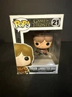 FUNKO POP ! TYRION LANNISTER IN BATTLE ARMOR 21 GAME OF THRONES DAMAGED BOX DB3