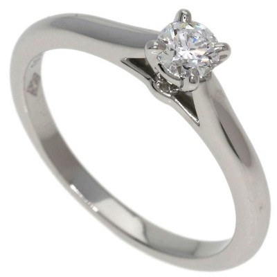 Cartier Solitär Diamant # 49 Ring Platin PT950 Damen [gebraucht]