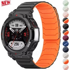 Silikon Armband Für Huami Amazfit T-Rex 3/T-Rex 2/T-Rex/Pro/ Magnet Ersatz band