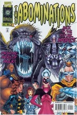 Abominations #1 VG 1996 Stock Image Low Grade