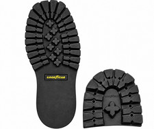 Goodyear 100 Lug Sole  Heel Set Rubber Boot Shoe Repair Replacement