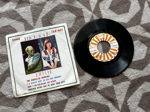 ELTON JOHN  : DON'T GO BREAKING MY HEART  THAILAND RECORDS VINYL 7 " EP