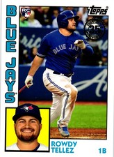 2019 Topps #84R-RT Rowdy Tellez 1984 Topps Baseball 35th Anniversary Rookies
