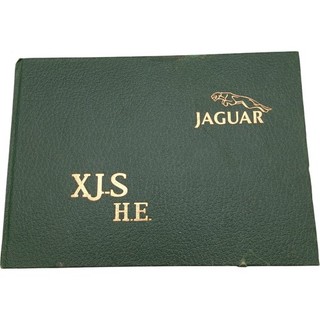 Jaguar XJ S H.E. Owner's Handbook 1981