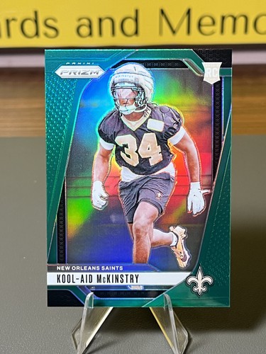 2024 Panini Prizm - Rookies Kool-Aid McKinstry #363 Green Prizm (RC)