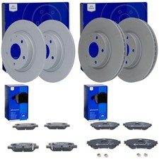 ATE BREMSSCHEIBEN + CERAMIC BELÄGE VORNE + HINTEN für MAZDA 6 Limo + Kombi GJ GL