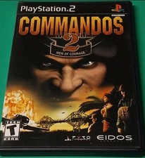Sony PlayStation 2 Commandos 2 PS2 Game 2002 Clean Disc Military War VG!
