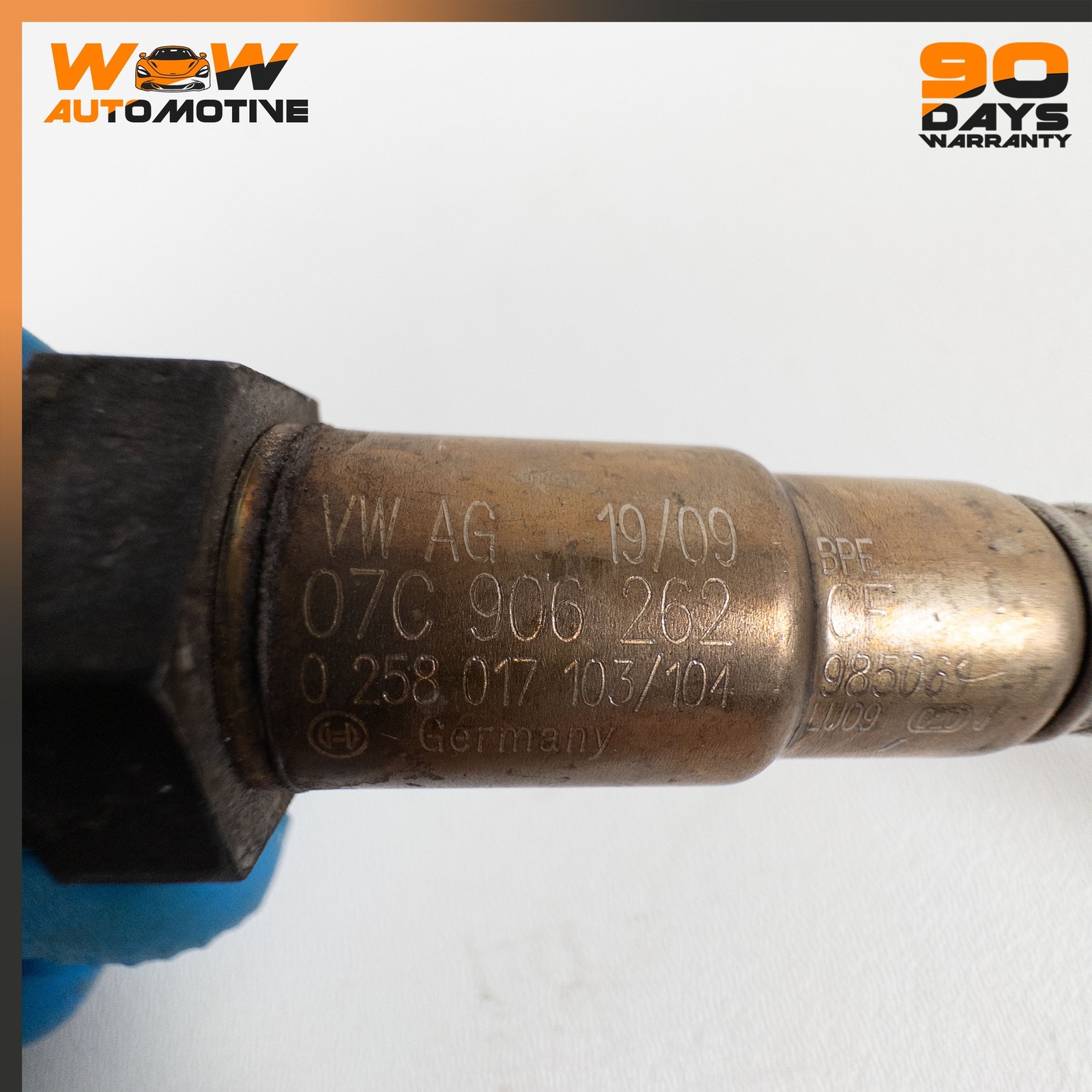 04-17 BENTLEY CONTINENTAL GTC FLYING SPUR LEFT OXYGEN SENSOR LAMBDA PROBE SET OE