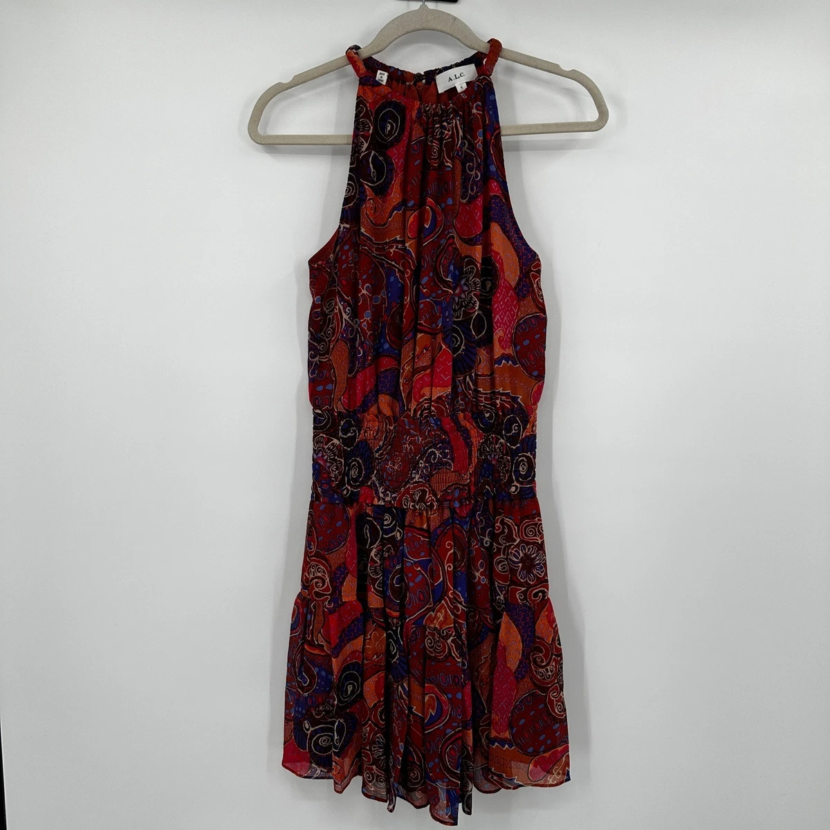 Chiffon Halter Mini Dresses for Women for sale