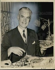 1963 Press Photo Republican Indiana's Governor Matthew Welsh speaks in Louisiana