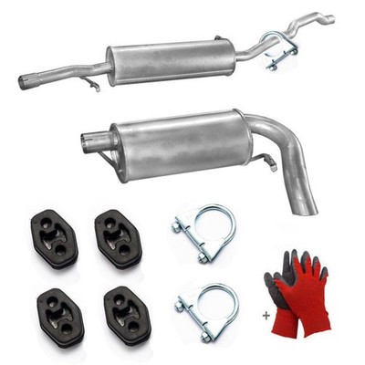 Auspuff Auspuffanlage  fur VW Sharan 2.0  8V  2.8 VR6 12V 115PS 174PS +ANBAUSATZ