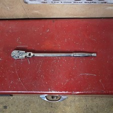 Snap-on 38 Drive 11.5 Chrome Long Flex Head Ratchet Flf936