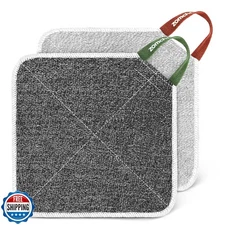 ZOMCHI 2 Count Wash Cloths, Exfoliating Washcloth with Dual Texture for Face 