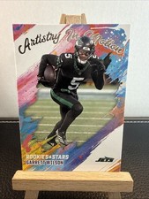 2025 Rookies And Stars Football Garrett Wilson Artistry In Motion #17 Jets