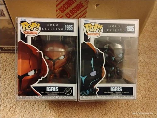 Funko Pop! Animation: Solo Leveling - Igris 1985 Chase Set Lot